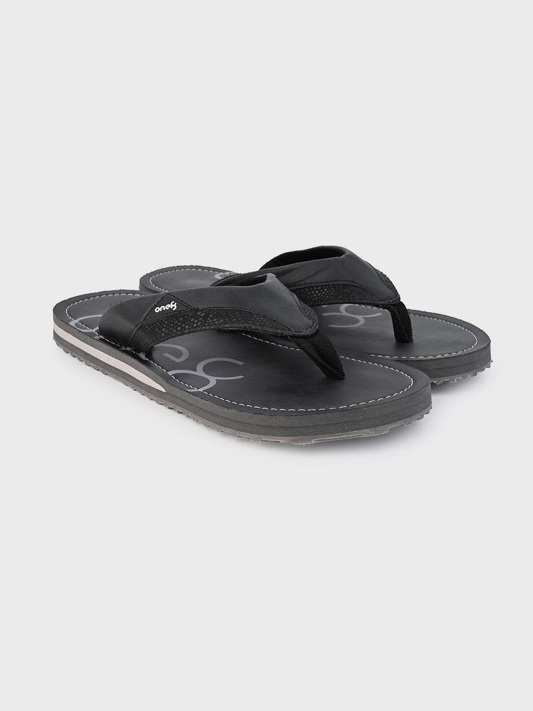 Men's Anti-Skid Rubber Sole Comfort Footbed Water-Resistant Light Weight Flip-Flops