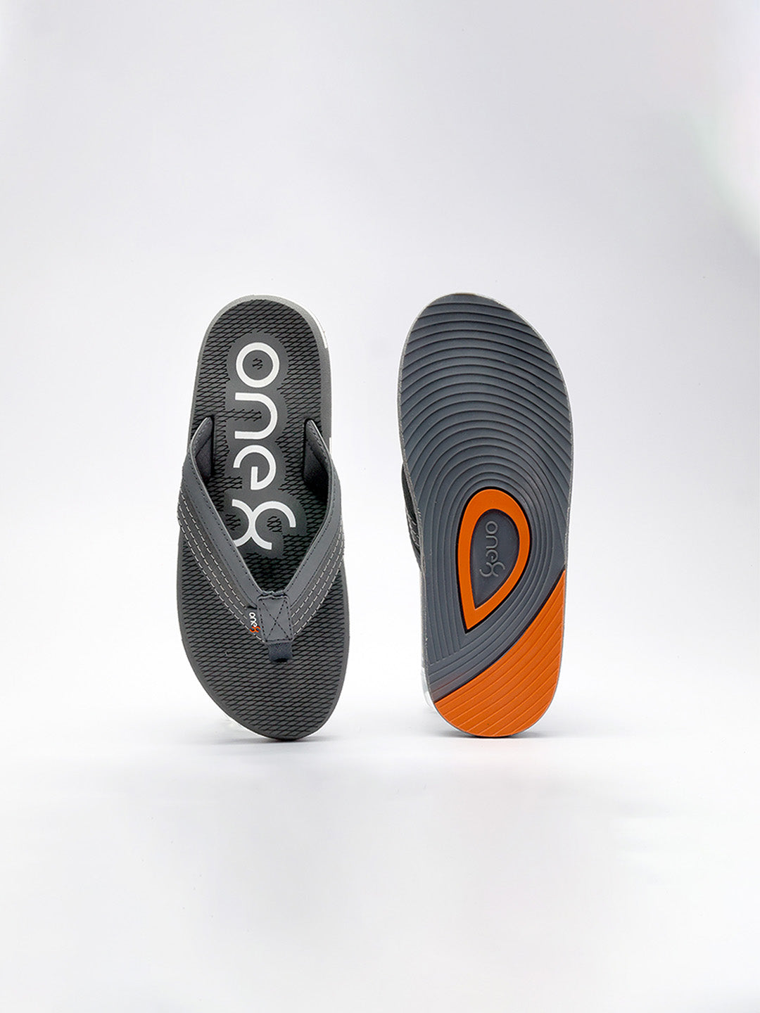 Grey Urban Stride Flip Flops