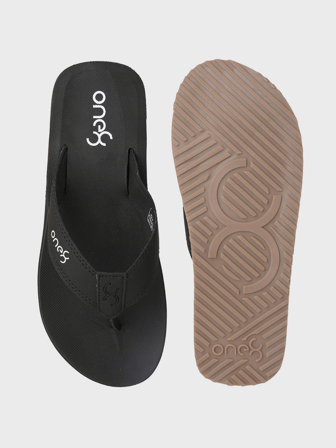 Men's Light-Weight Anti-Skid Bounce Back Mid-Sole Comfortable All Day Wear Slip-ons Slippers/Chappals/Flip-Flops