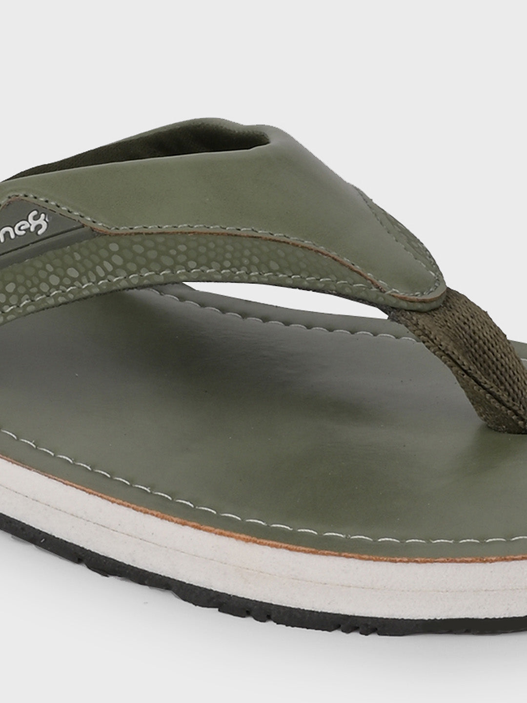 Bounce-Back Comfort Slides in Olive