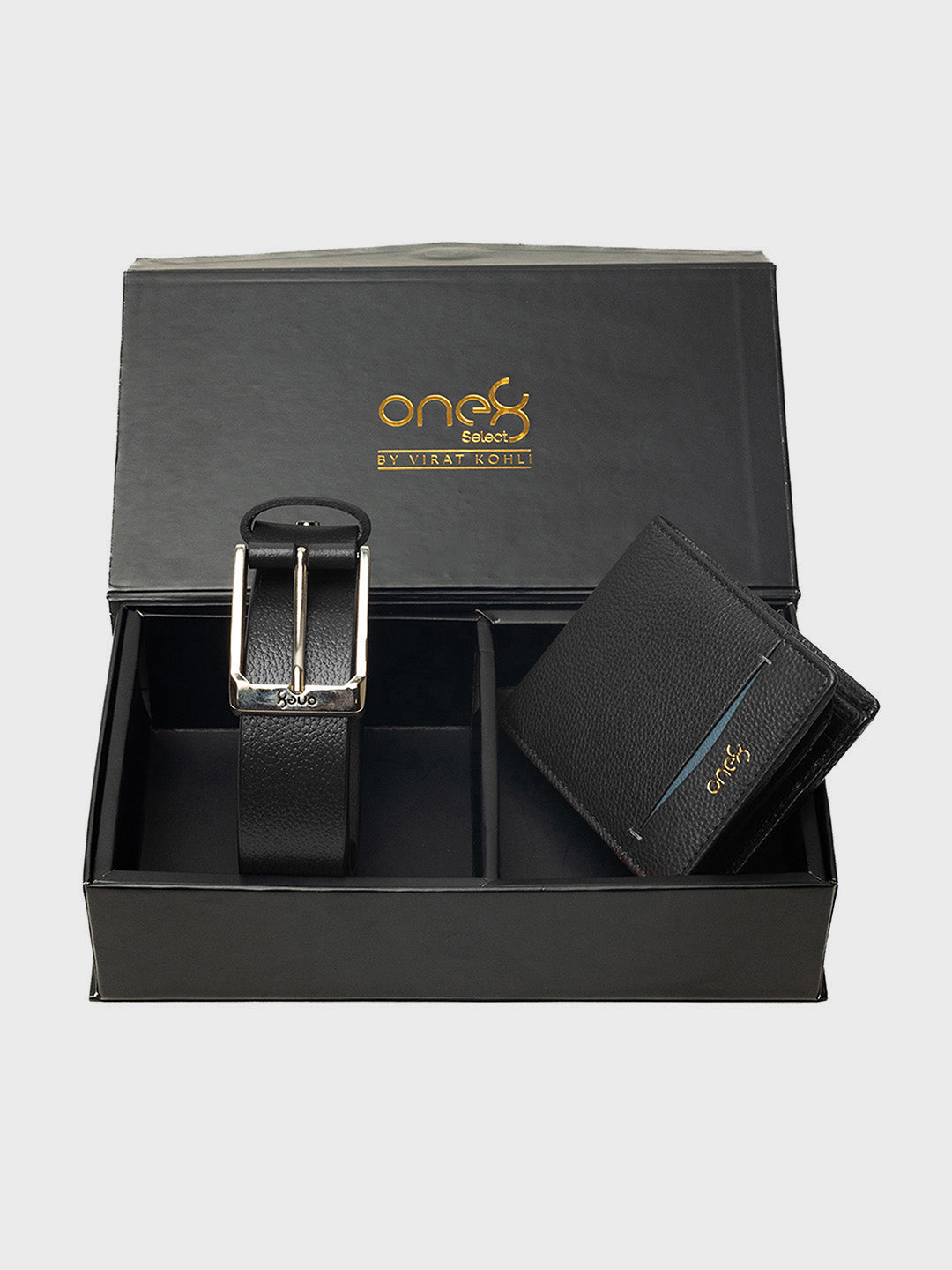 Black Onyx Leather Essentials Set