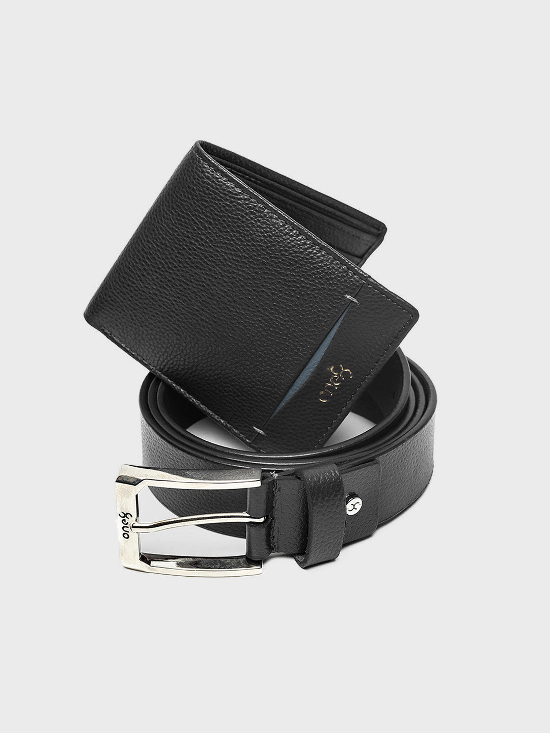 Black Onyx Leather Essentials Set