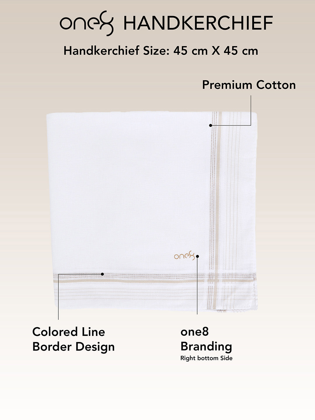Premium Cotton Handkerchiefs